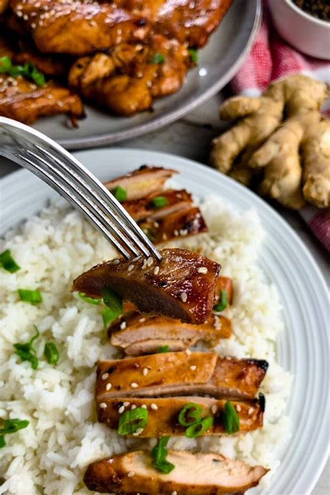 Teriyaki Grilled Chicken Thighs