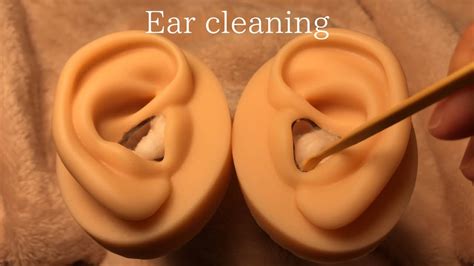 耳掃除と保湿クリームEar cleaning and Moisturizing creamASMR No talkingTASCAM