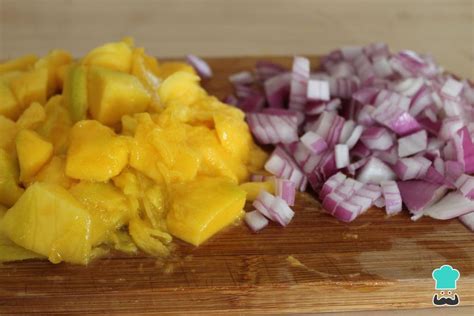 Ceviche de ATÚN con MANGO Receta Fácil y Rápida