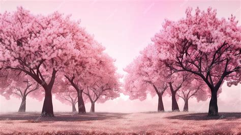 Premium Photo | Pink cherry blossom tree in spring nature plants and trees