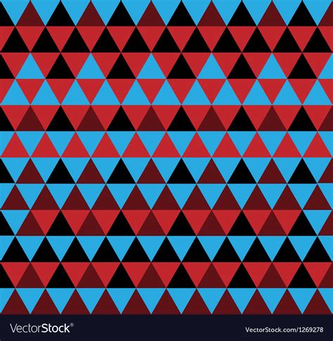 Simple triangle pattern Royalty Free Vector Image