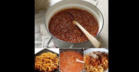 Bolognese Sz Sz Eredeti Recept Egy Olasz Tteremb L Mindenki Azt