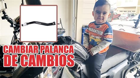 KLR650 En Español Como cambiar Palanca de Velocidades YouTube