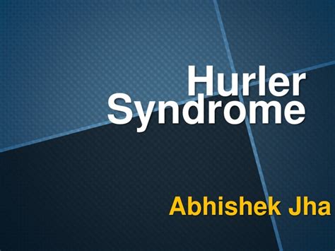 Hurler Syndrome