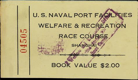 China Miscellaneous U S Naval Port Facilities Welfare Recreation