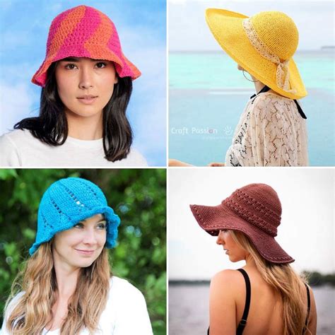 25 Free Crochet Sun Hat Patterns Summer Hat Pattern