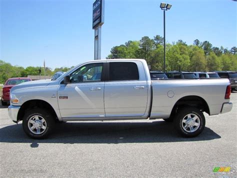 2011 Bright Silver Metallic Dodge Ram 2500 Hd Slt Crew Cab 4x4