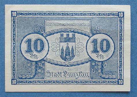 10 Pfennig 1919 Bunzlau W Marecki W MyViMu