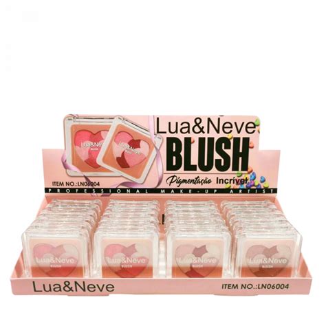 Blush Pigmentação Incrível Lua Neve LN06004 FACE Lua e Neve