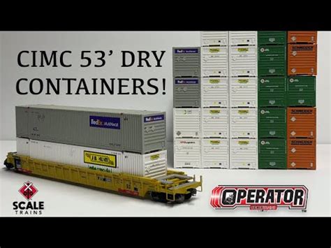 Review Scaletrains Operator Cimc Dry Containers Release Ho