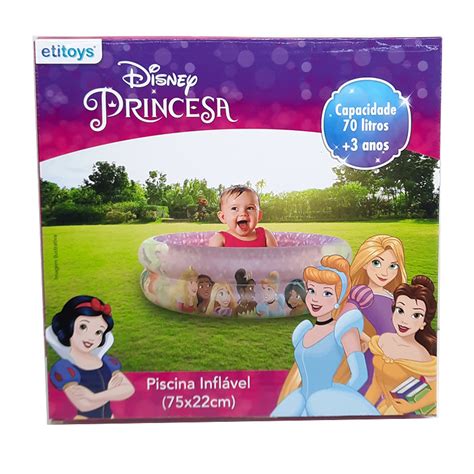 Piscina Inflável Disney Princesa 70L DoRéMi Brinquedos