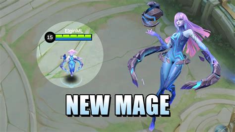 The New Mage Is A Sniper Novaria New Hero In Mobile Legends Youtube