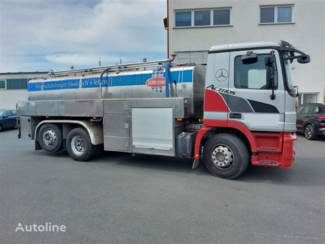 Camion Cisterna Per Latte Mercedes Benz Actros X Schwarte