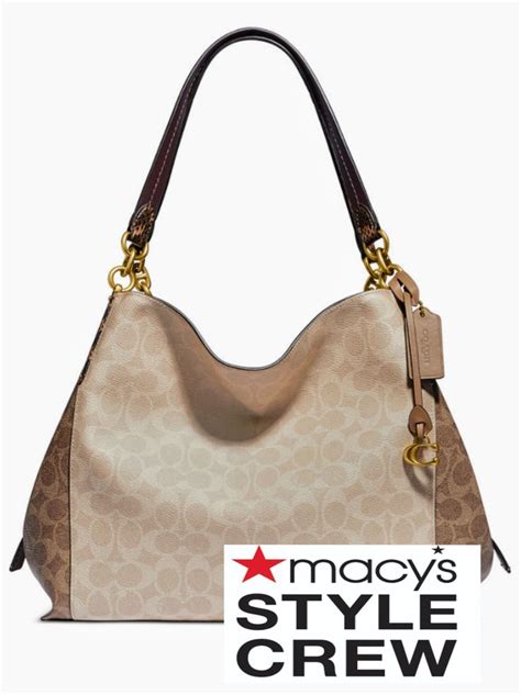 Signature Coated Canvas Dalton 31 Shoulder Bag Macys Fashion Coach