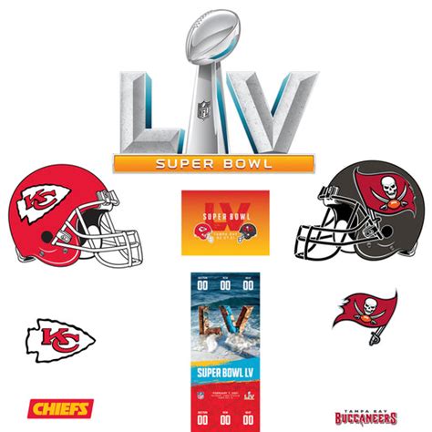 Super Bowl Lvii Logo Officially Licensed Nfl Removable 46 Off