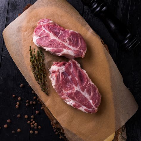 Маринованный стейк из свиной шеи — Полуфабрикаты — Папа's beer garage