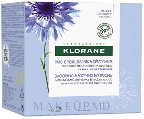 Klorane Smoothing Soothing Eye Patches X