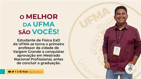 UFMA on Twitter Viva nossos talentos Física EaD curso nota máxima