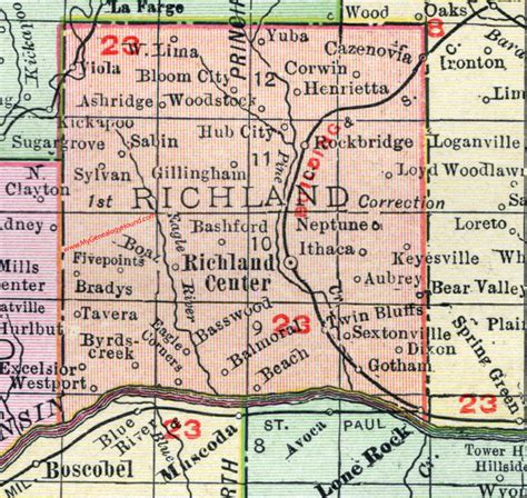 Richland County Map