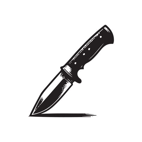 knife silhouette illustration design 45064974 Vector Art at Vecteezy