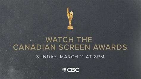 The 2018 Canadian Screen Awards Full Live Show YouTube