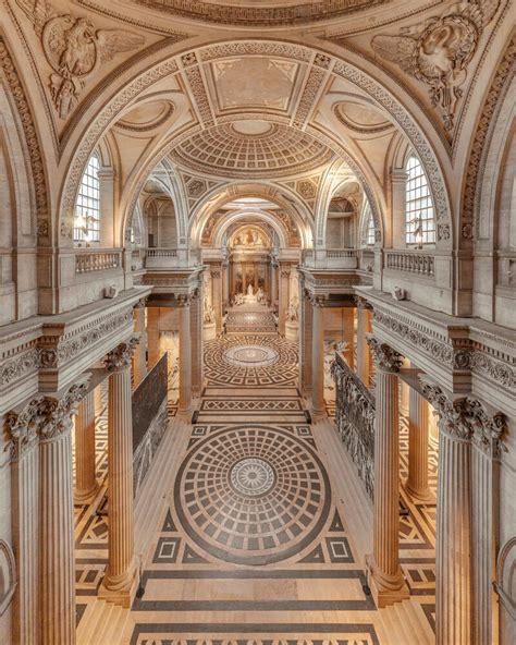 Paris La Grande Nef Du Panthéon Vue Den Haut Photo Et Tableau