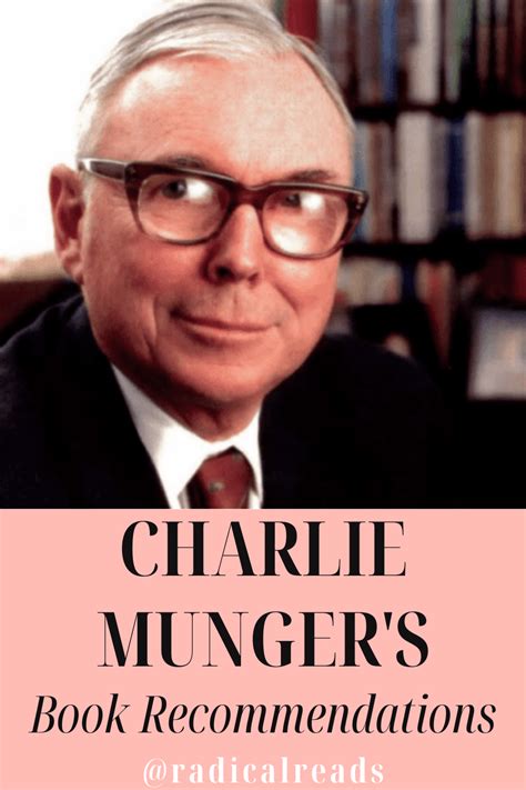 20 Books Recommended by Charlie Munger - Radical Reads ในปี 2024