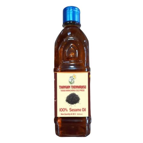 500ml Cold Pressed Sesame Oil At Rs 200 Bottle Wood Pressed Sesame