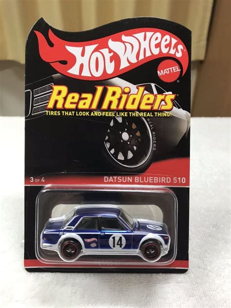 ホットウィール Hot Wheels 2017 RLC REAL RIDERS DATSUN BLUEBIRD 510 乗用車 売買された