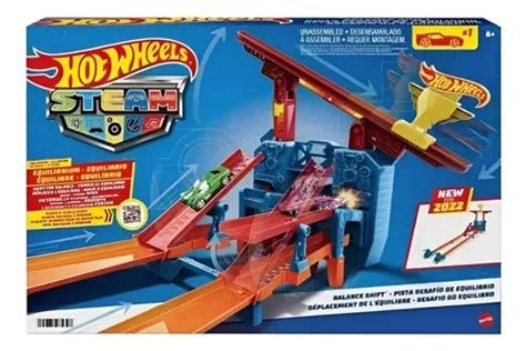 Pista Hot Wheels Steam Desafio Do Equil Brio Mattel Hdy Frete Gr Tis