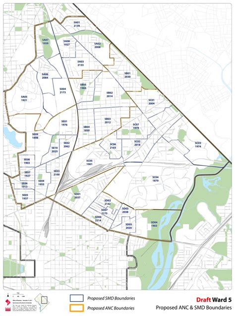 The District Curmudgeon: Updated Ward 5 redistricting map from the DC ...