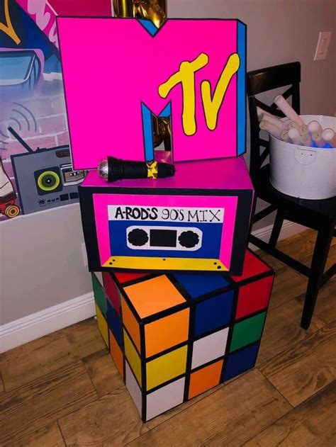 totally rad   birthday party  theme party diy