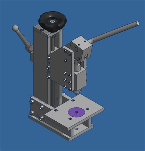 【青栋】肘杆式压力机3d模型下载三维模型iges、step、caxa实体设计模型 制造云 产品模型