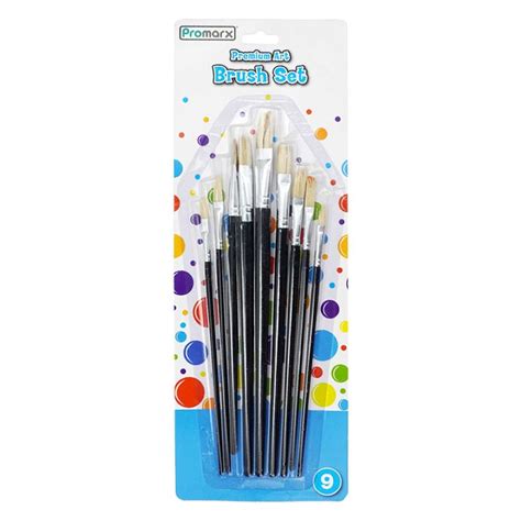 Wholesale Oil Paint Brush Sets, 9 Pack