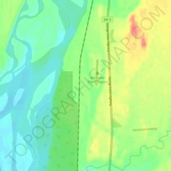 Montana topographic map, elevation, terrain