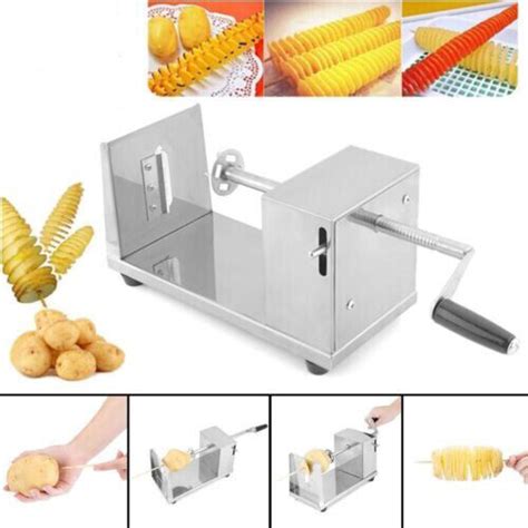 Spiral Potato Slicer Chipper Potato Chips Cutter Machine Tornado