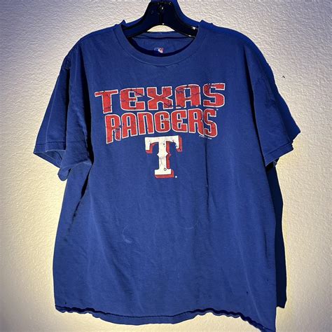 Vintage Style Texas Rangers T Shirt Excellent Depop