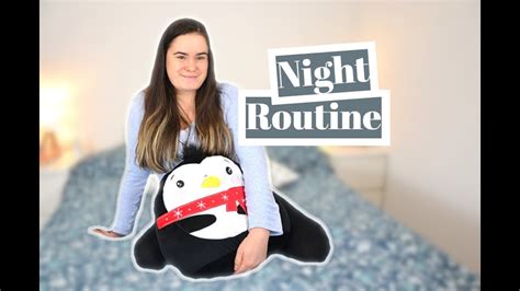 Ma Night Routine Du Moment Automne Youtube