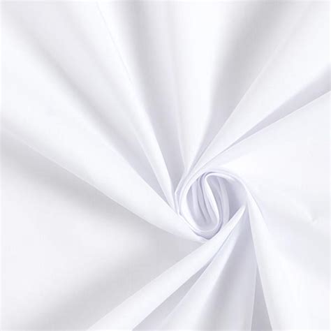 Plain Poplin Fabric White Polyester Fabricsfavorable Buying At Our Shop