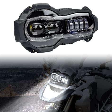 Buy SAUTVS LED Headlight Assembly For R1200GS E Mark Approved Head