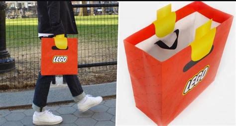 This Lego Bag Makes It Look Like You Have Lego Hands Lego Bag Lego