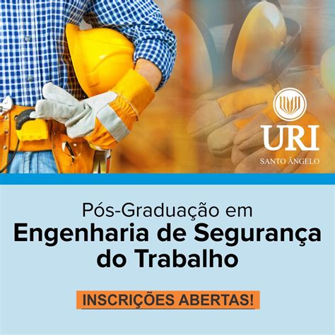 Pós-Graduação em Engenharia de Segurança do Trabalho