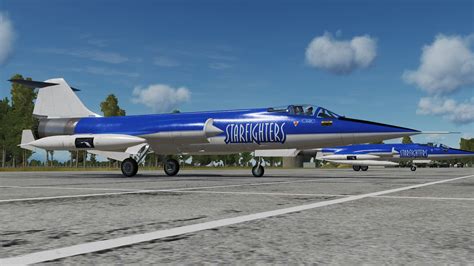 Starfighters Demoteam 2x F 104g Livery For The Vsn F104 Mod Version 2