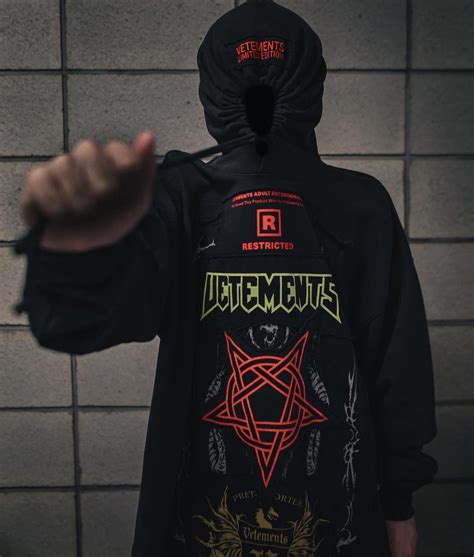 Vetements On Instagram Fall Winter 2022 Metal Patch Hoodie In Japan