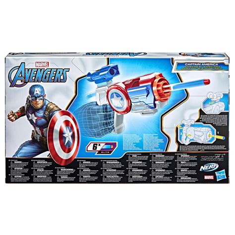 Avengers Nerf Captain America Blaster and Mask Set