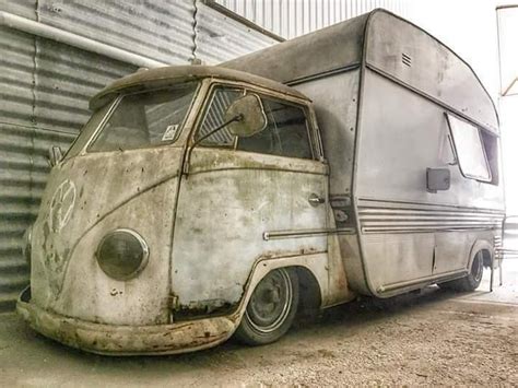 Vintage VW Kombi - Aircooled and Ratlook Style