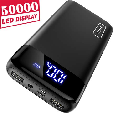 HOT SALES Original 50000 Mah Powerbank High Capacity Led Powerbank