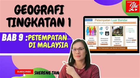 Geografi Tingkatan 1 Bab 9 Petempatan Di Malaysia Youtube