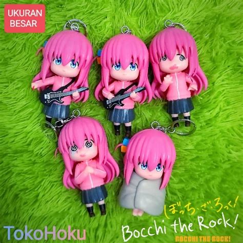 Jual Gantungan Kunci Bocchi The Rock Hitori Gotou Action Figure Anime