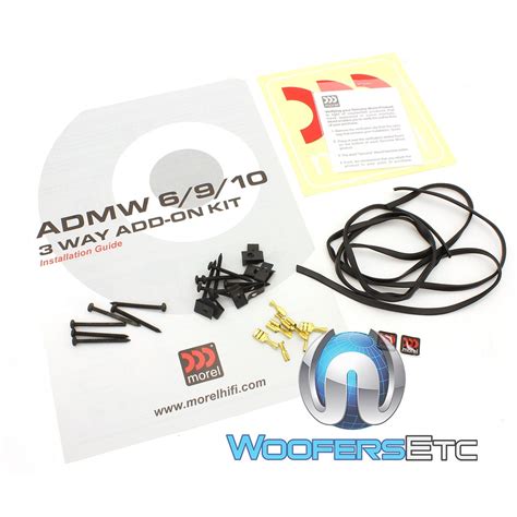 ADMW SW 9 - Morel 9" 200 Watt RMS Subwoofer